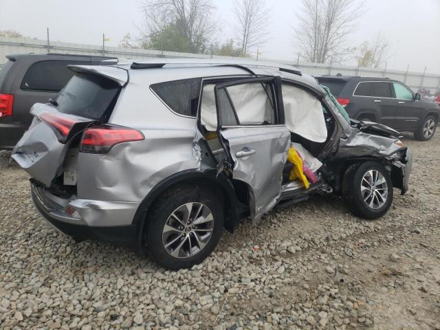 JTMRJREV8JD197328 - 2018 TOYOTA RAV4 HV LE GRAY photo 3