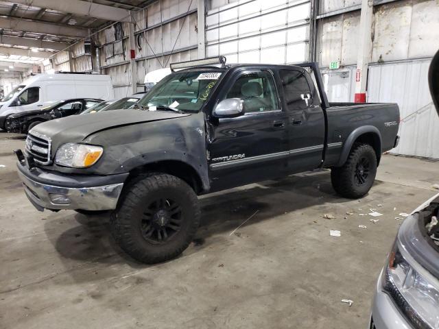 5TBBT44172S221081 - 2002 TOYOTA TUNDRA ACCESS CAB BLACK photo 1