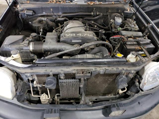 5TBBT44172S221081 - 2002 TOYOTA TUNDRA ACCESS CAB შავი ფოტო 11