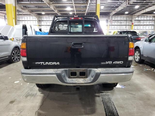 5TBBT44172S221081 - 2002 TOYOTA TUNDRA ACCESS CAB შავი ფოტო 6