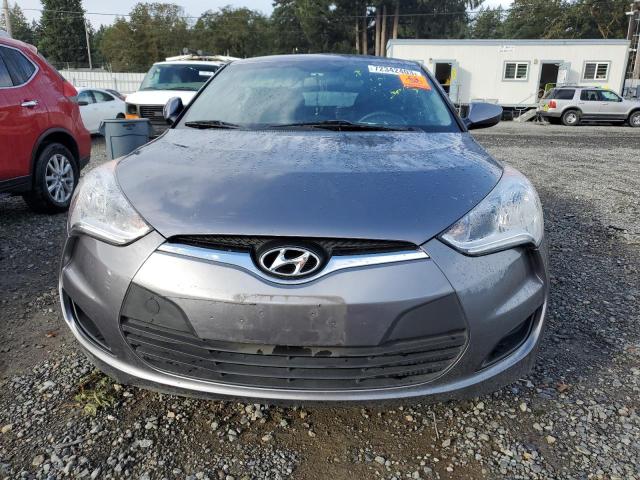 KMHTC6AD6GU257669 - 2016 HYUNDAI VELOSTER GRAY photo 5