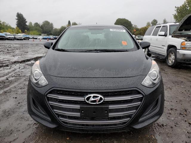 KMHD35LH6HU366407 - 2017 HYUNDAI ELANTRA GT BLACK photo 5