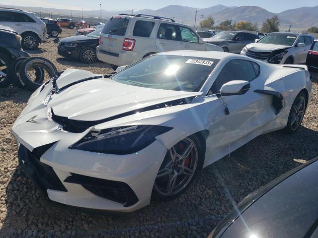 1G1YA2D44M5118935 - 2021 CHEVROLET CORVETTE STINGRAY 1LT WHITE photo 1