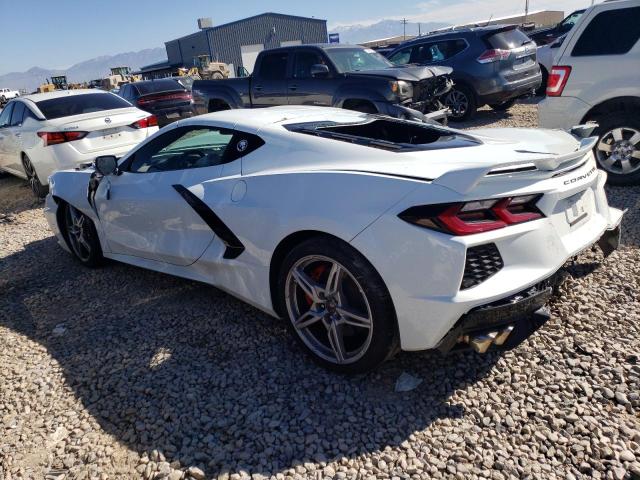 1G1YA2D44M5118935 - 2021 CHEVROLET CORVETTE STINGRAY 1LT WHITE photo 2