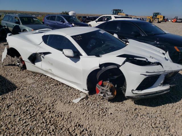 1G1YA2D44M5118935 - 2021 CHEVROLET CORVETTE STINGRAY 1LT WHITE photo 4