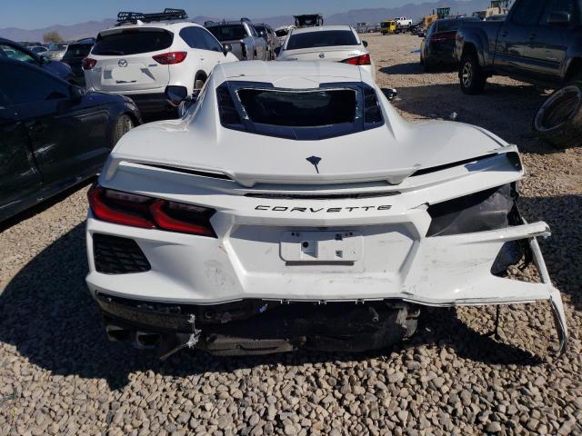 1G1YA2D44M5118935 - 2021 CHEVROLET CORVETTE STINGRAY 1LT WHITE photo 6