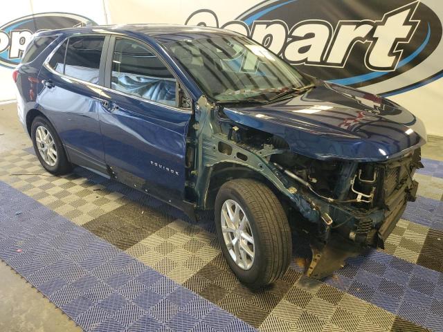 2GNAXKEV2N6112319 - 2022 CHEVROLET EQUINOX LT BLUE photo 4