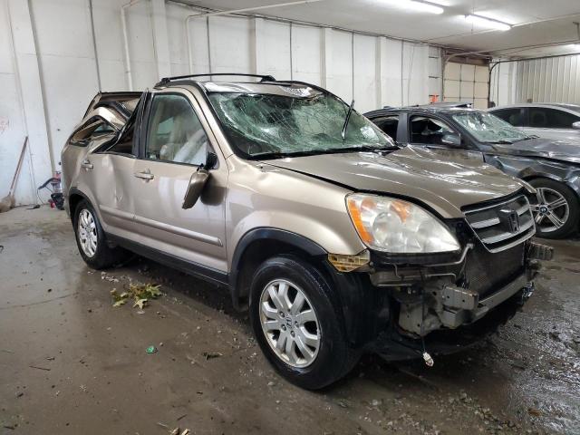 JHLRD78906C014823 - 2006 HONDA CR-V SE GOLD photo 4