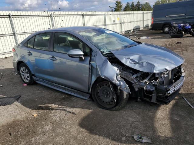 JTDEPMAE8MJ118249 - 2021 TOYOTA COROLLA LE BLUE photo 4