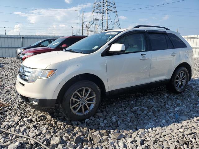 2FMDK38C38BA78998 - 2008 FORD EDGE SEL WHITE photo 1