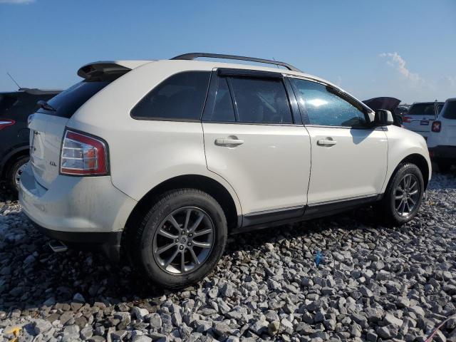 2FMDK38C38BA78998 - 2008 FORD EDGE SEL WHITE photo 3