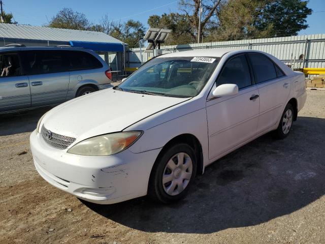 4T1BE32K62U007956 - 2002 TOYOTA CAMRY LE WHITE photo 1