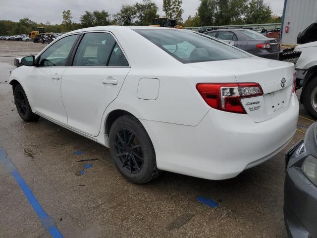 4T4BF1FK0ER444356 - 2014 TOYOTA CAMRY L WHITE photo 2