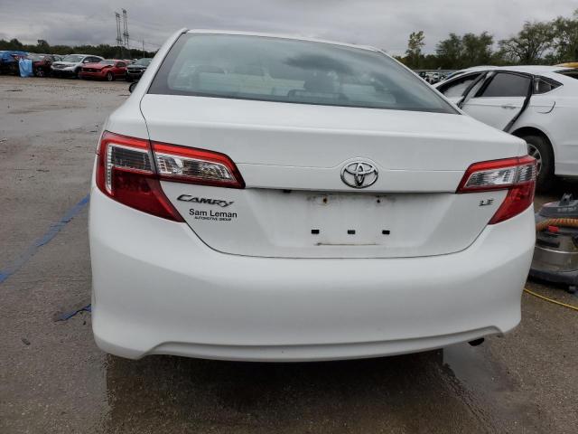 4T4BF1FK0ER444356 - 2014 TOYOTA CAMRY L WHITE photo 6