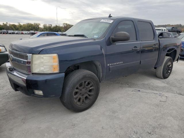 3GCEK13317G545464 - 2007 CHEVROLET SILVERADO K1500 CREW CAB BLUE photo 1