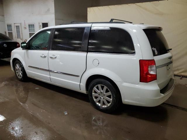 2C4RC1BG3DR777198 - 2013 CHRYSLER TOWN & COU TOURING WHITE photo 2