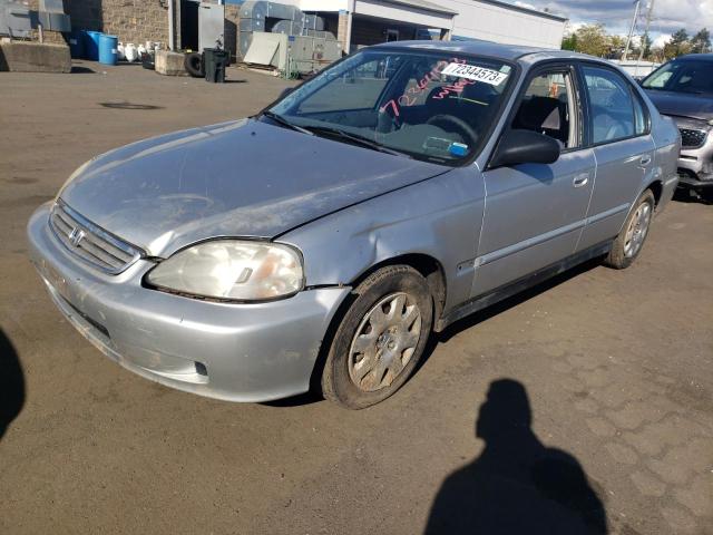 2HGEJ6615YH514196 - 2000 HONDA CIVIC BASE ვერცხლისფერი ფოტო 1