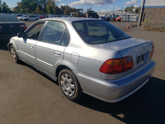 2HGEJ6615YH514196 - 2000 HONDA CIVIC BASE ვერცხლისფერი ფოტო 2