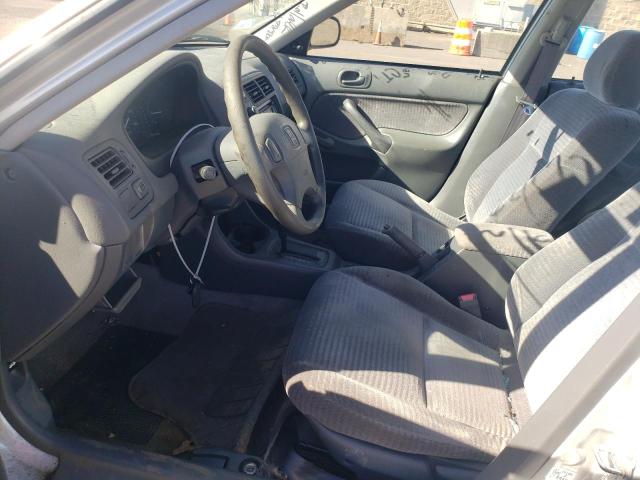 2HGEJ6615YH514196 - 2000 HONDA CIVIC BASE ვერცხლისფერი ფოტო 7