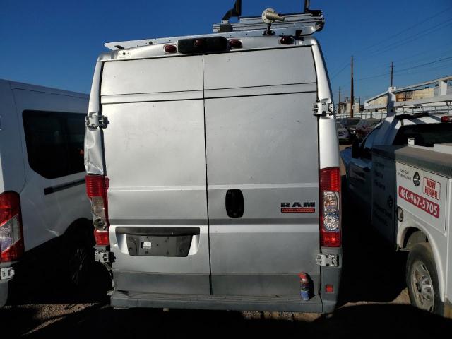 3C6TRVDG5HE544429 - 2017 RAM PROMASTER 2500 HIGH ვერცხლისფერი ფოტო 6
