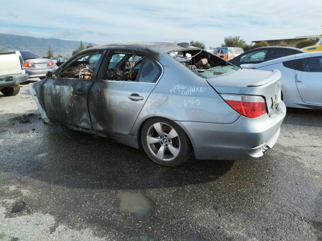 WBANE53547CW64528 - 2007 BMW 525 I CHARCOAL photo 2