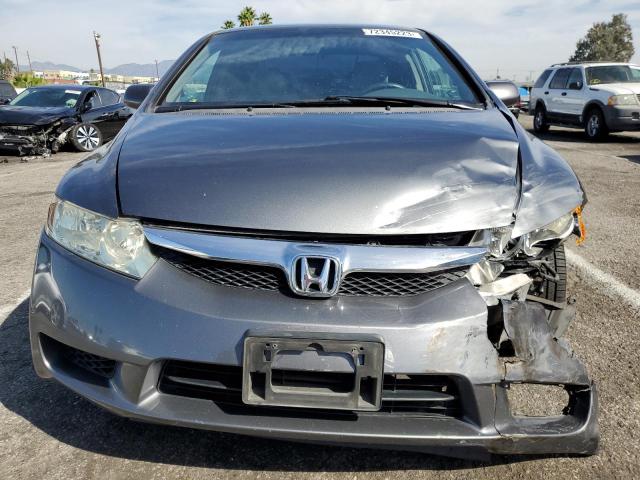 19XFA1F52AE071287 - 2010 HONDA CIVIC LX GRAY photo 5