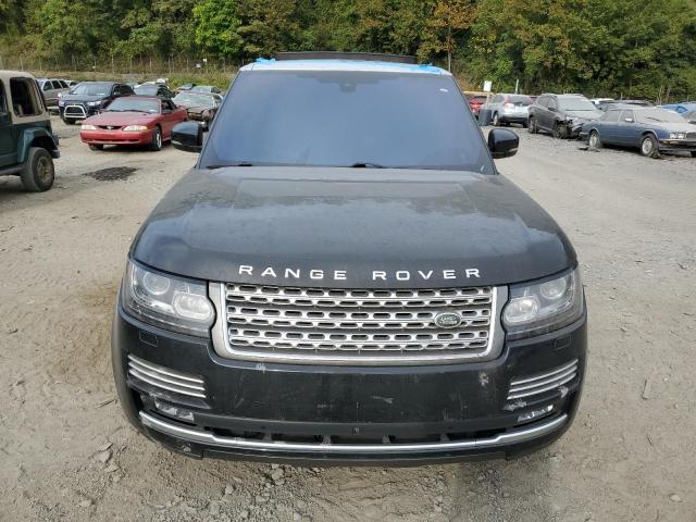 SALGV2EF3GA305885 - 2016 LAND ROVER RANGE ROVE AUTOBIOGRAPHY BLACK photo 5