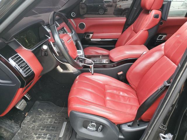 SALGV2EF3GA305885 - 2016 LAND ROVER RANGE ROVE AUTOBIOGRAPHY BLACK photo 7