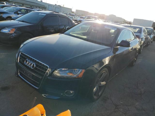 WAUDK78T49A044249 - 2009 AUDI A5 QUATTRO BLUE photo 1