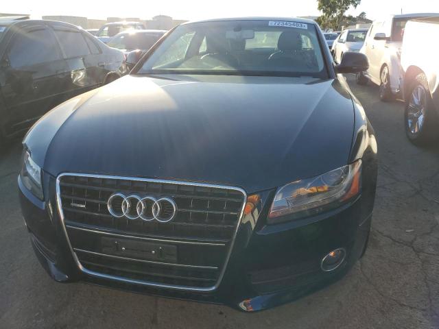 WAUDK78T49A044249 - 2009 AUDI A5 QUATTRO BLUE photo 5