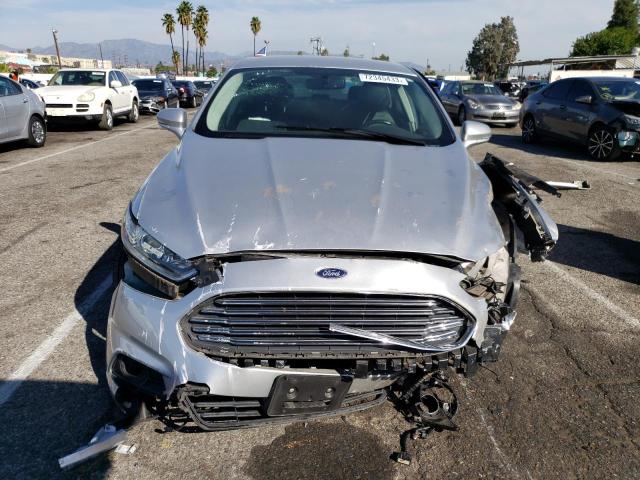 3FA6P0LU7DR303678 - 2013 FORD FUSION SE HYBRID SILVER photo 5