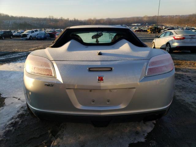 1G8MN35B29Y103587 - 2009 SATURN SKY SILVER photo 6