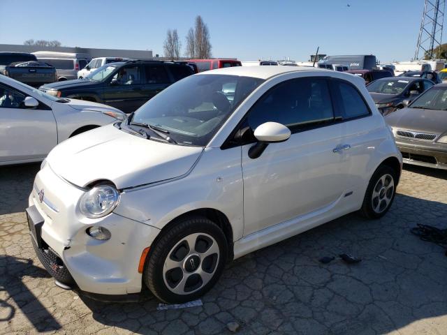 3C3CFFGE7FT527372 - 2015 FIAT 500 ELECTRIC WHITE photo 1