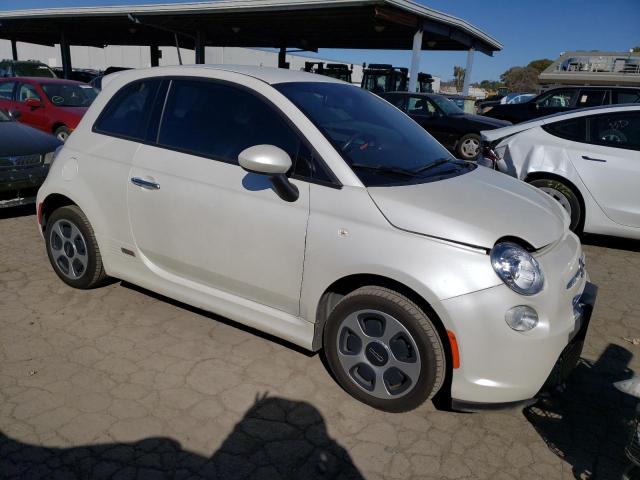 3C3CFFGE7FT527372 - 2015 FIAT 500 ELECTRIC WHITE photo 4