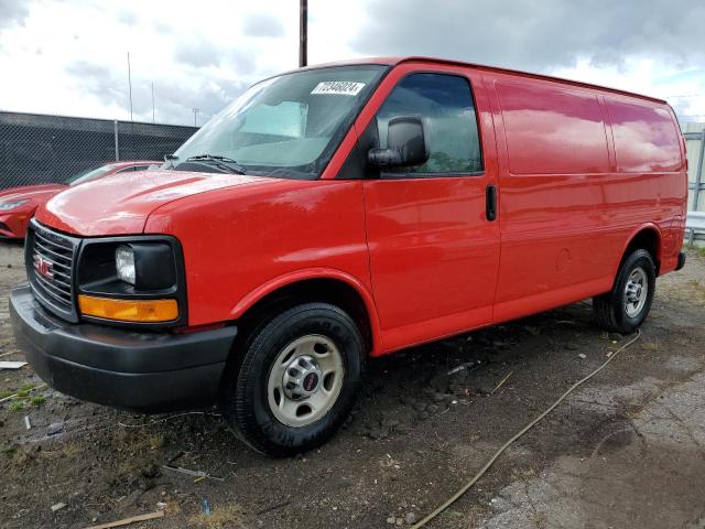 1GTW7AFF7H1231152 - 2017 GMC SAVANA G2500 RED photo 1