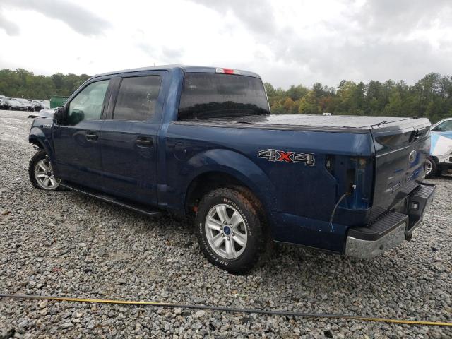 1FTEW1EP5KKC53600 - 2019 FORD F150 SUPERCREW BLUE photo 2