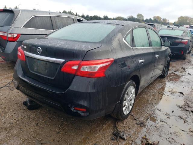 3N1AB7AP1HY212655 - 2017 NISSAN SENTRA S BLACK photo 3