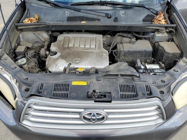 JTEDS41A582055906 - 2008 TOYOTA HIGHLANDER GRAY photo 12