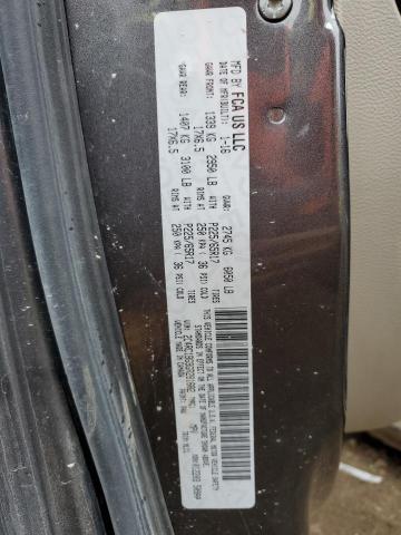 2C4RC1BG9GR281682 - 2016 CHRYSLER TOWN & COU TOURING GRAY photo 13