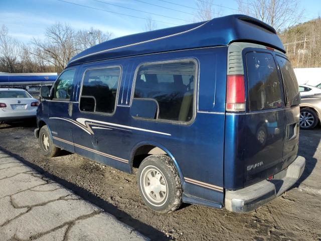 1GDFG15R4Y1210816 - 2000 GMC SAVANA RV G1500 BLUE photo 2