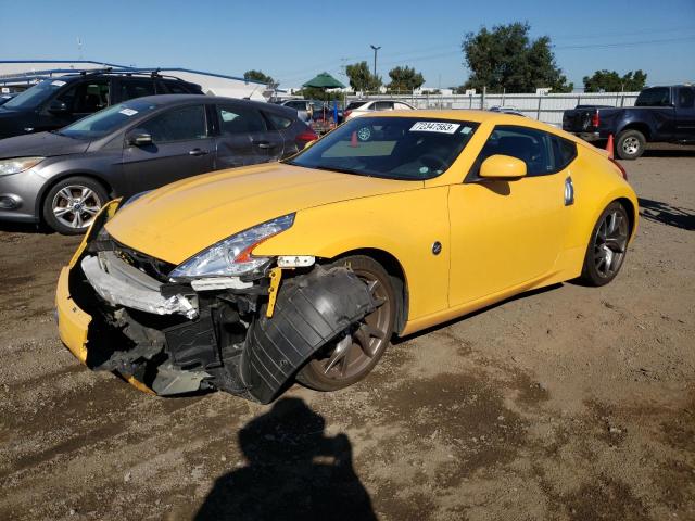 JN1AZ4EH5HM952905 - 2017 NISSAN 370Z BASE YELLOW photo 1