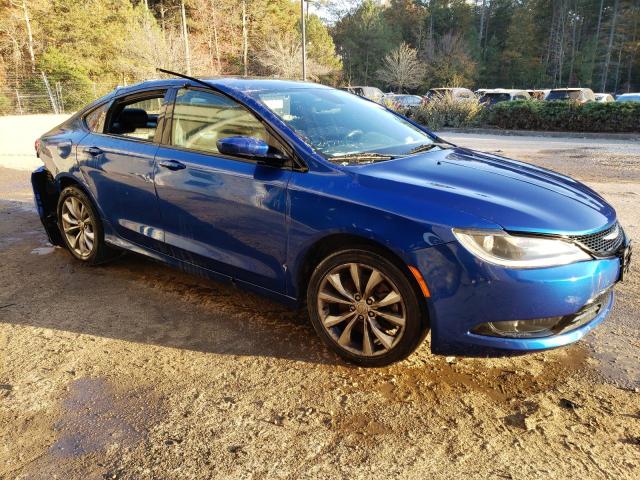 1C3CCCBGXFN726805 - 2015 CHRYSLER 200 S BLUE photo 4