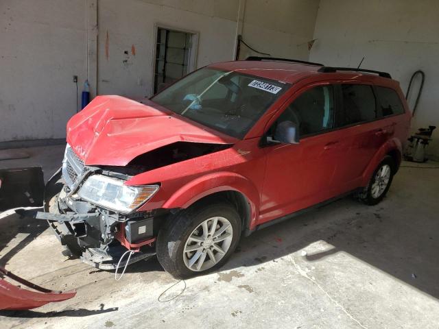 3C4PDCAB2JT385151 - 2018 DODGE JOURNEY SE RED photo 1