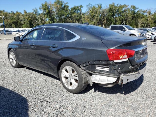 1G1115SL7EU164103 - 2014 CHEVROLET IMPALA LT BLACK photo 2