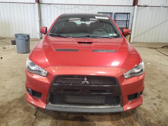 JA32W7FV8FU028003 - 2015 MITSUBISHI LANCER EVOLUTION RED photo 5