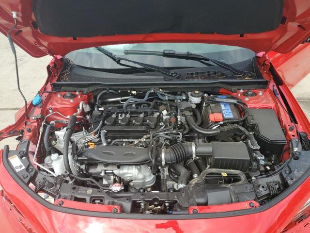 2HGFE1F76RH332184 - 2024 HONDA CIVIC EX RED photo 11