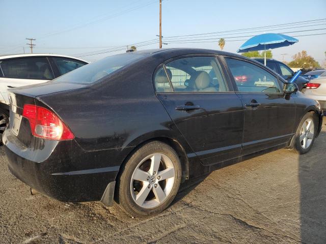 2HGFA16918H352158 - 2008 HONDA CIVIC EXL შავი ფოტო 3