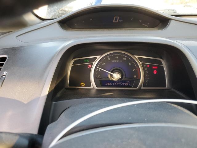 2HGFA16918H352158 - 2008 HONDA CIVIC EXL შავი ფოტო 9