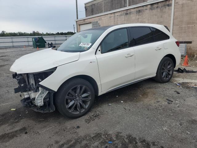 5J8YD4H09KL007230 - 2019 ACURA MDX A-SPEC WHITE photo 1