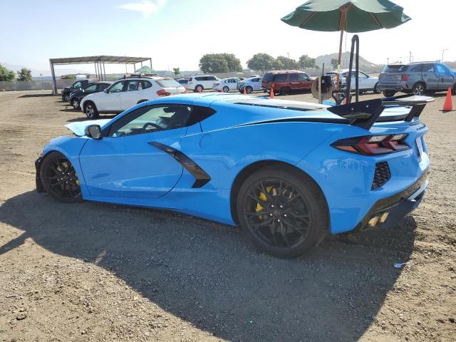 1G1YB2D48P5137120 - 2023 CHEVROLET CORVETTE STINGRAY 2LT BLUE photo 2